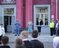 Поздравление первокурсников в учебном корпусе на проспекте Дзержинского